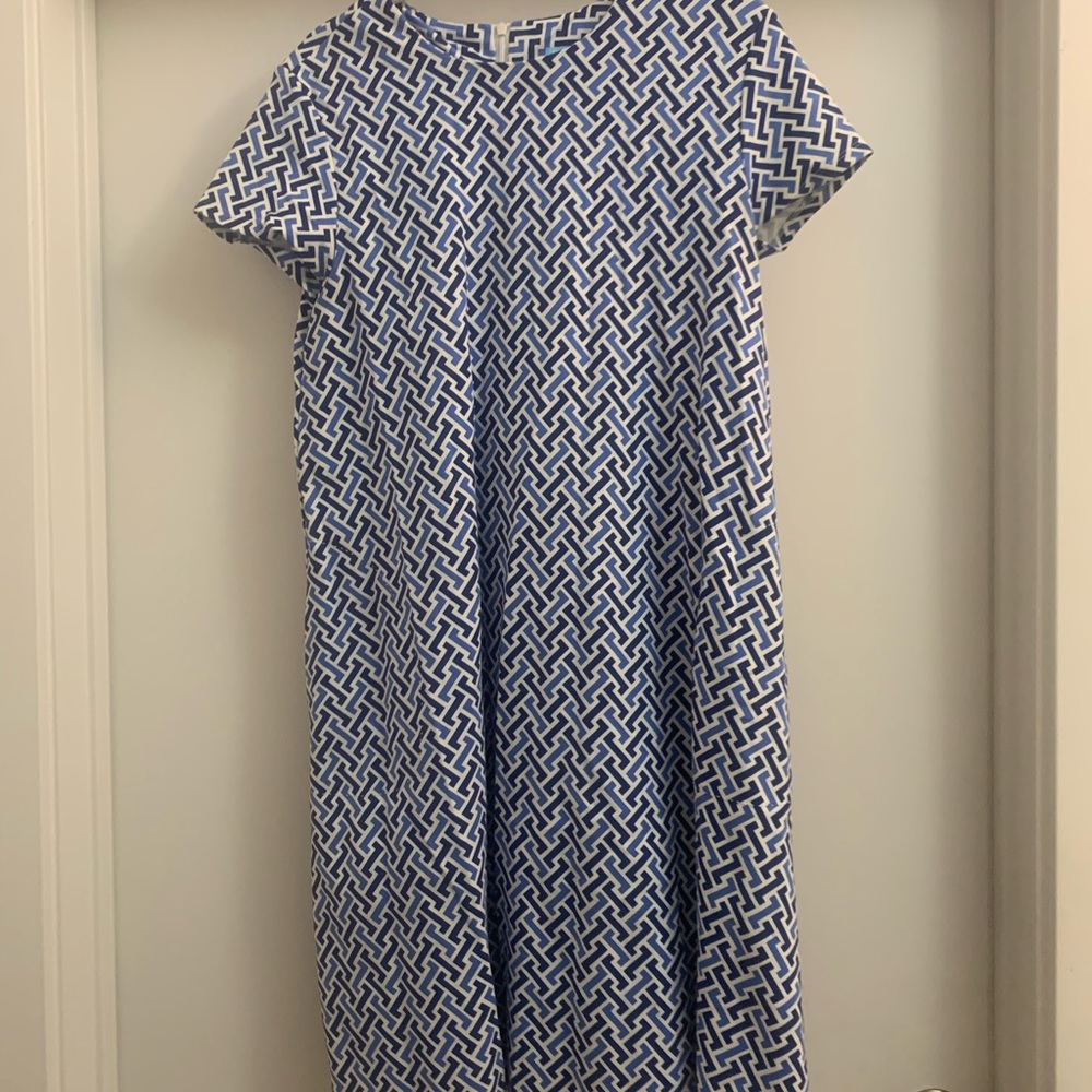 J. McLaughlin Catalina Cloth shift dress - large